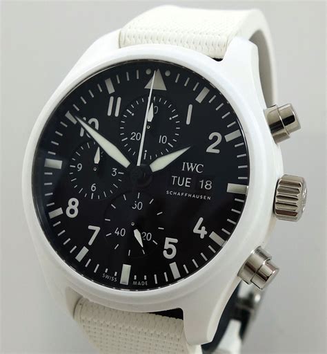 iwc ceramic big pilot|iwc pilot chronograph top gun.